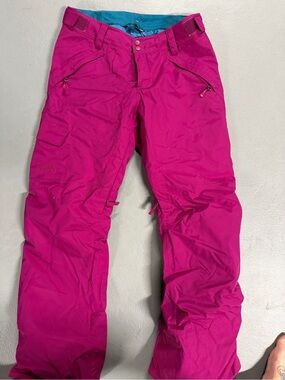 North face Bright Pink Snow/Ski Pants